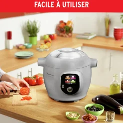Cookeo+ 80 Recettes Gris