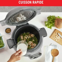 Cookeo+ 80 Recettes Gris