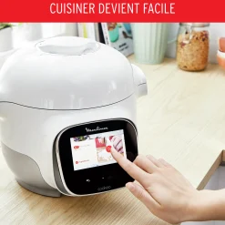 Cookeo Touch Mini, Multicuiseur Connecte, 3L (2 Pers.), Ecran Tactile