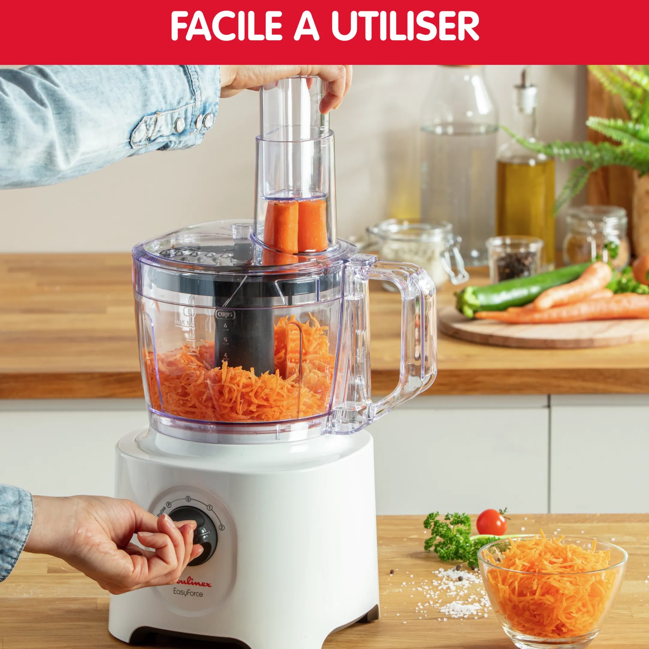 Easy Force 700 W Blanc