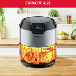 Easy Fry Deluxe, Friteuse A Air, 8 Programmes