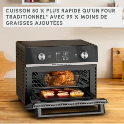 Easy Fry, Friteuse A Air, 20 L, Air Fryer, 10 Programmes