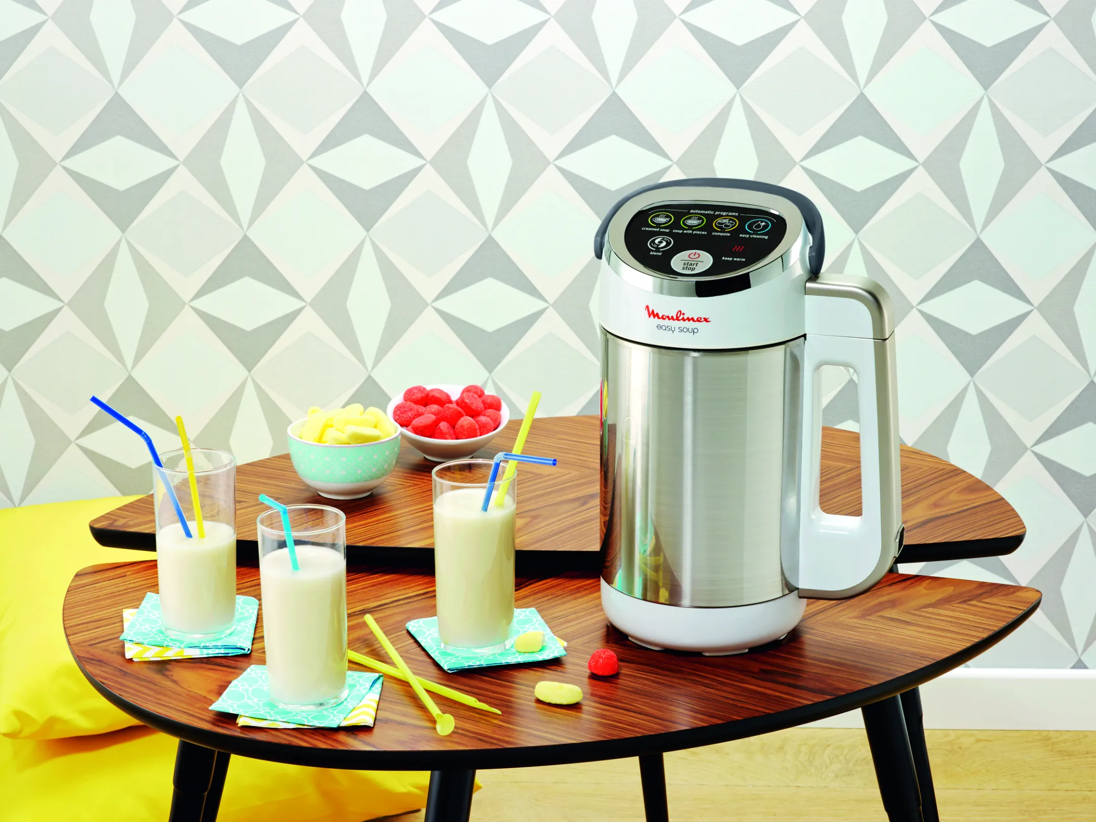 Easy Soup 1000 W Blanc Et Silver