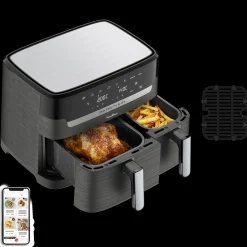 Friteuse A Air Dual Easy Fry & Grill 8,3 L