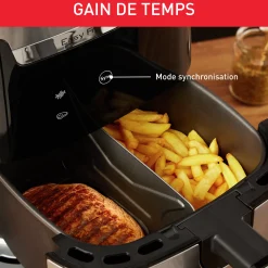 Friteuse A Air Easy Fry & Grill Xxl 6,5 L, Air Fryer, Grill, 8 Prog., 2 Zones Cuisson