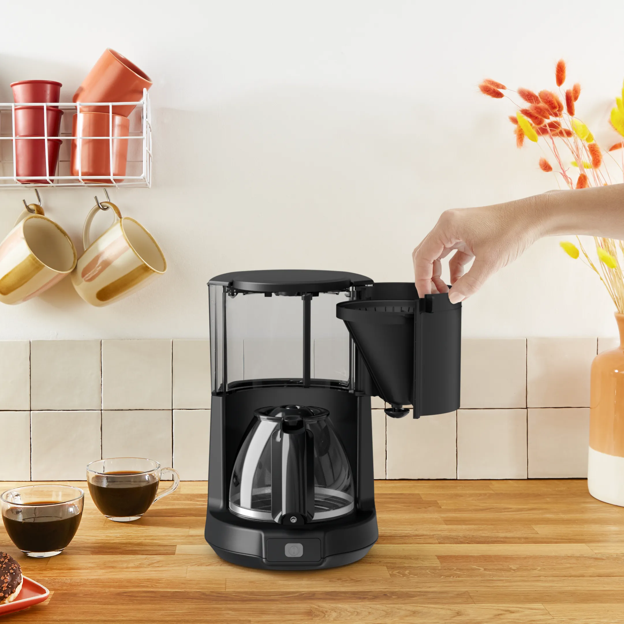 Principio Noire Mate 10/15 Tasses