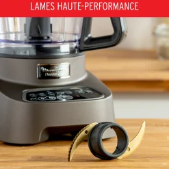 Robot Double Force, 1000 W, 10 Accessoires, 6 Vitesses